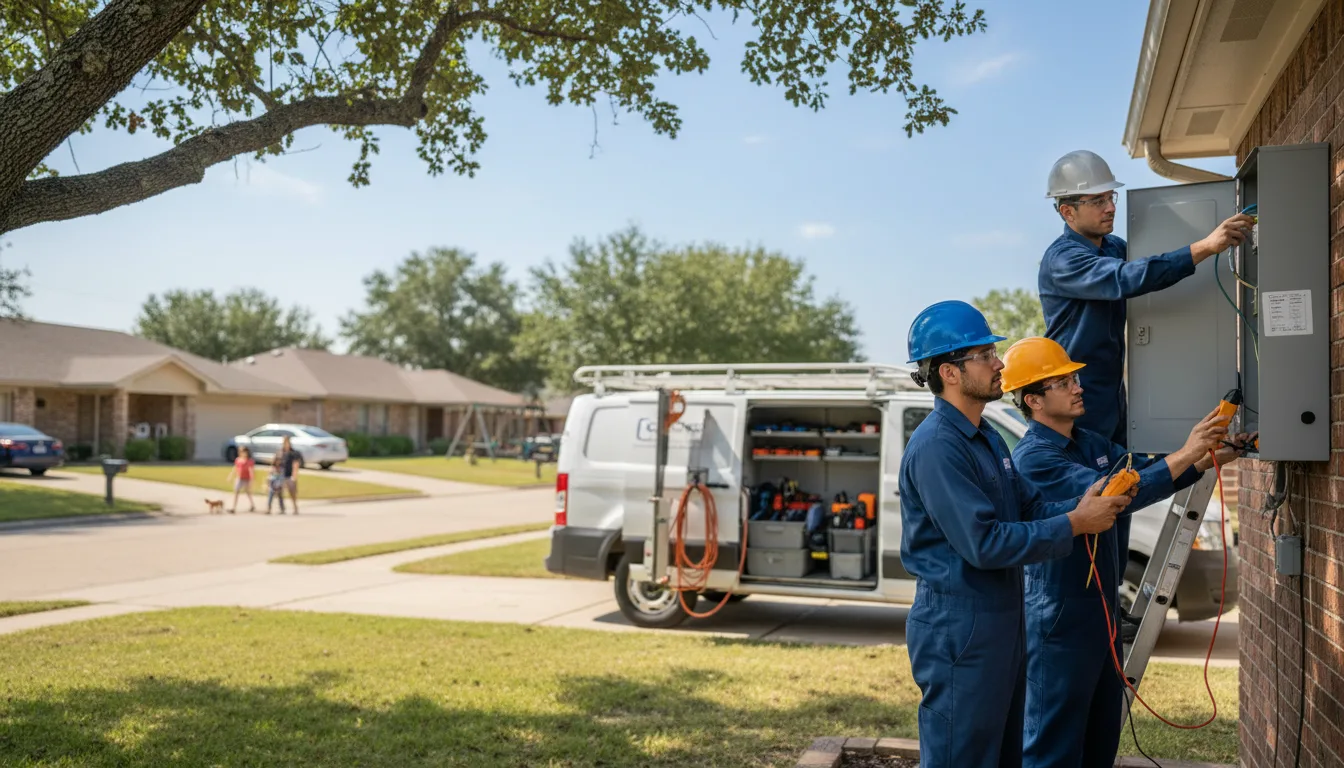 Certified electrician providing emergency electrical services in Edson, KS